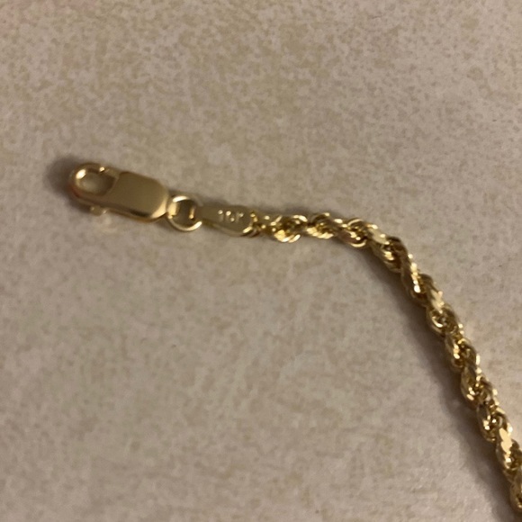 10k gold rope chain - Picture 2 of 5
